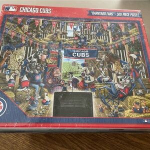 Barnyard Puzzle - 500 Piece CHICAGO CUBS